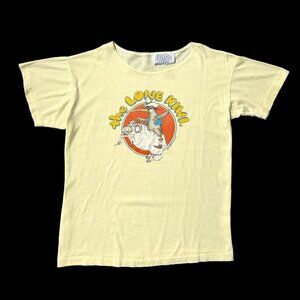 80s Vintage The Lone Kiwi T-shirt Cartoon Animal Sheep Joke Cowboy New Zealand.